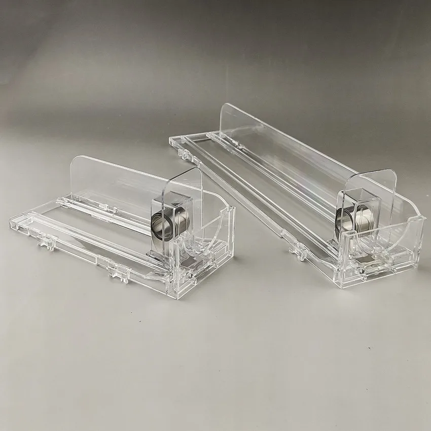 Plastic Shelf Automatic Refill Pushing Pusher Supermarket Rack Cigarettes Products Unibody Single Side 20pcs