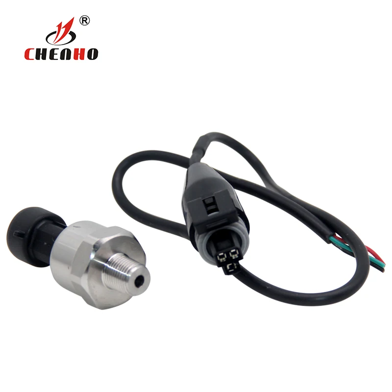 TRANSDUTOR DE PRESSÃO UNIVERSAL 5V 1/8 NPT 30/100/150/200/300/500/1000 PSI ÁGUA DE AR DE COMBUSTÍVEL DE ÓLEO COM CONECTOR