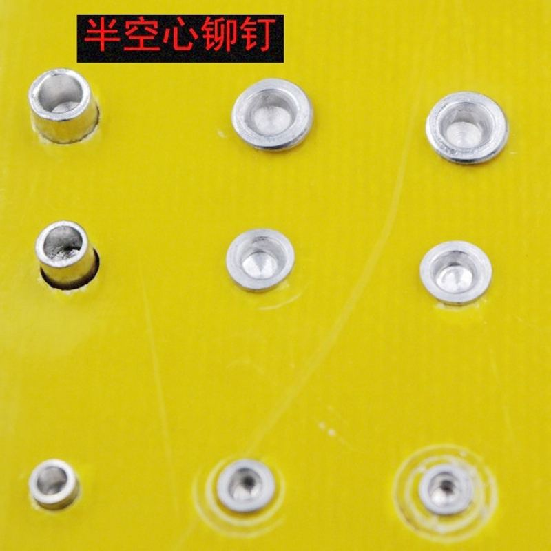 Pistola pneumática de rebite de alumínio sólido, sinais de publicidade de estrada, martelo de rebite m3 a m8, rebites ocos e sólidos