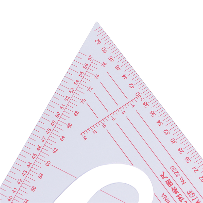 2020 nuovo Multi-funzione Triangolare Scala di Misura Righello di Plastica Sartoria su misura Per Cucire