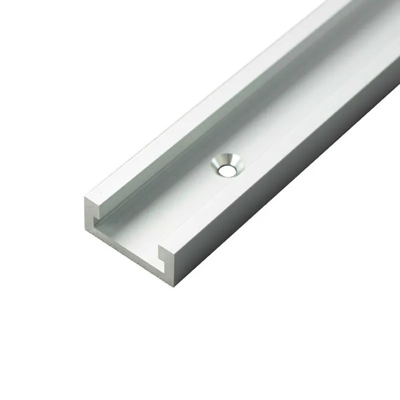 300-800Mm Houtbewerking T-Sleuf Verstekspoor Aluminium T-Track Verstek Spoor Spoor Gleuf Voor Houtbewerking Werkwerkbank Gereedschap