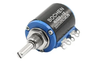 1 Chiếc WXD3-12-2W 100 220 470 1K 2K2 3K3 4K7 10K 22K 33K 47K Ohm 100R 220R 470R 2.2K 3.3K 4.7K WXD3-12 1W Chiết Áp + Tặng 1 Chiếc Núm Vặn