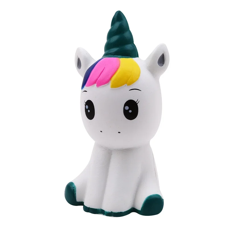 ใหม่ Squishy น่ารักยูนิคอร์นจําลองสัตว์ตุ๊กตา PU ขนมปังช้า Rising Scented Soft Squeeze ของเล่นความเครียดบรรเทาเด็ก Xmas ของขวัญ