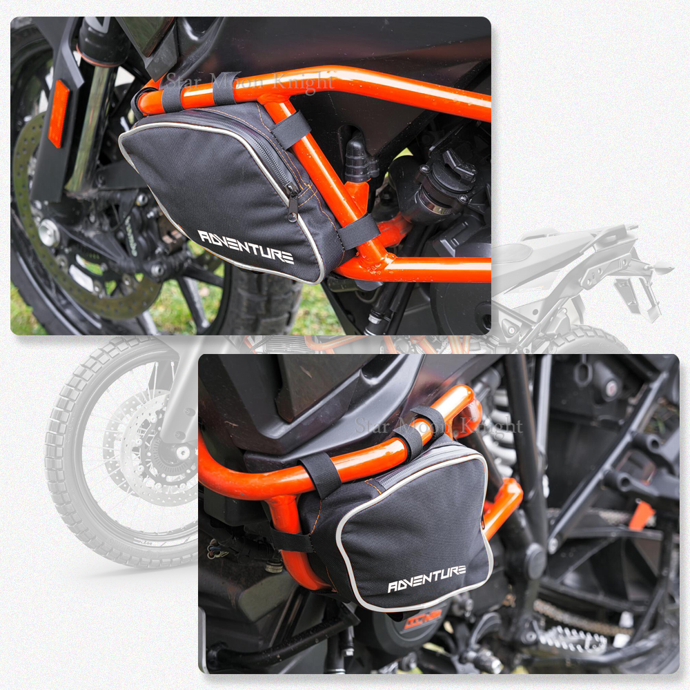 Сумки для хранения бампера для 1050 Adventure R 1190 1090 Adventure 1290 Super Adventure Crash Bars Bag