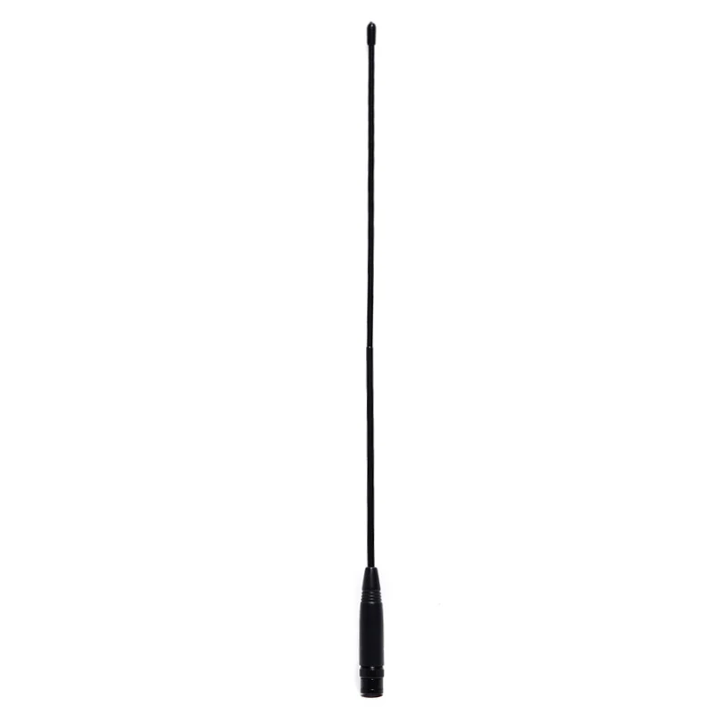 Antena chicote abbree AR-771 27mhz 39.5cm bnc para rádio uniden cobrahack midland anytone portátil/portátil rádio cb