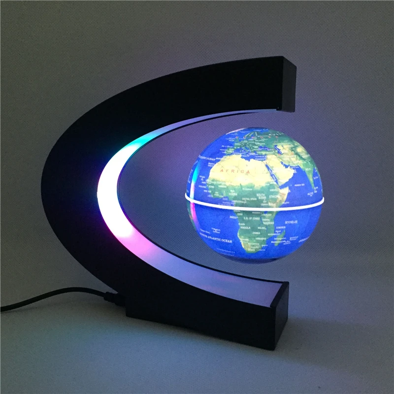 Bay Lên Đèn Toàn Cầu Bản Đồ Thế Giới Bóng Đèn Toàn Cầu Glow Bay Lên Từ Led Ánh Sáng Ban Đêm Nổi Thế Giới Mặt Đất Mới Lạ