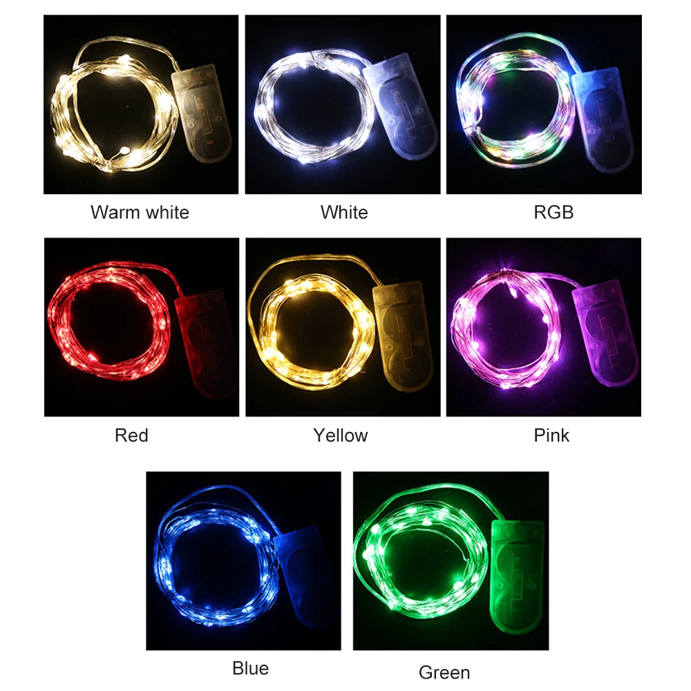 1 メートル 2 メートル 3 メートル 5 メートル防水バッテリーなしフェアリーライト LED ミニクリスマスライト銅線ストリングライト結婚式の花輪パーティー