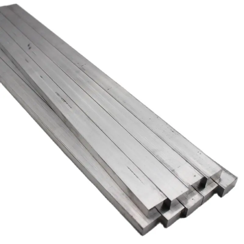 Striscia di piastra a barra piatta in alluminio Lamiera di metallo in lega di alluminio Blocco CNC Mulino solido Stock 6061