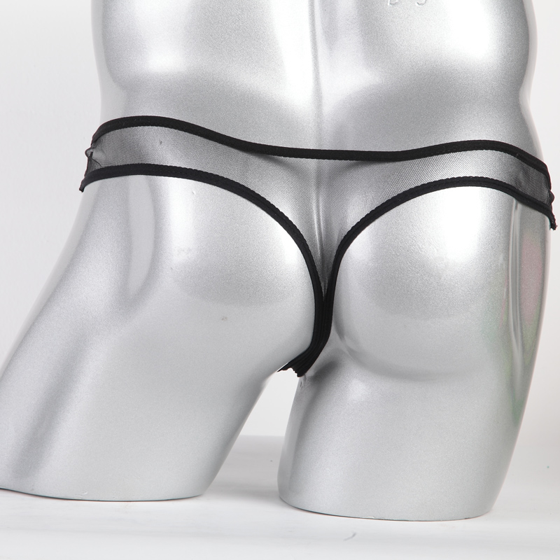 Männer Unterwäsche Sexy Transparent G-String Tanga Slip Ausbuchtung Beutel Atmungsaktive Höschen Perspektive Männliche Bikini Unterhose