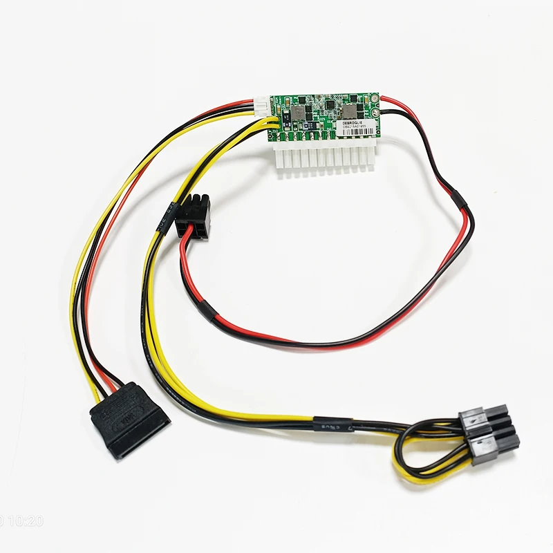 PCI-E Input 6pin Male-ATX-300W 24pin Power Supply Modul Beralih Pico PSU Mobil Auto Mini ITX Tinggi DC-ATX Modul Daya ITX Z1