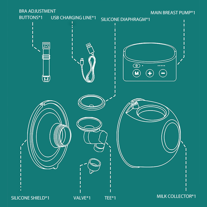 S9/S12 Tragbare Brust Pumpe Zubehör Silikon horn Silikon Membran Entenschnabel Ventil Silikon material nicht enthalten BPA