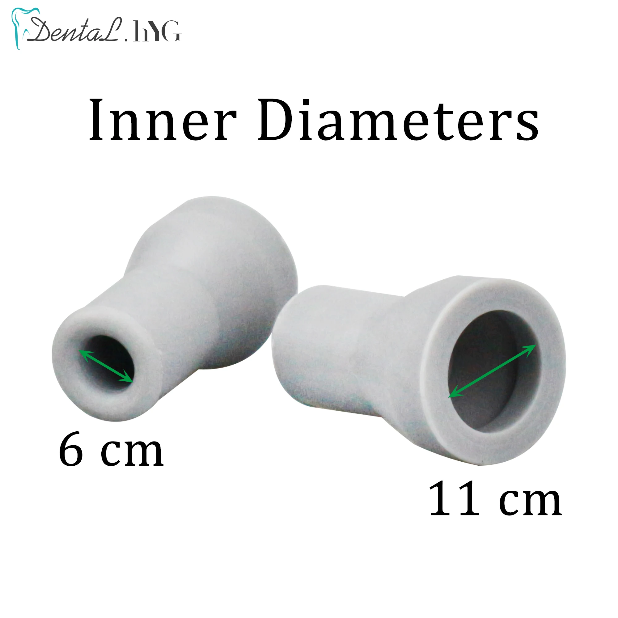 10 Chiếc Nha Khoa Nước Bọt Tai Nghe Nhét Tai Chụp Cao Su Đầu Adapter 6Mm 11Mm Yếu Hút Đầu Convertor Dự Phòng Thay Thế Linh Kiện cho Răng Đơn Vị