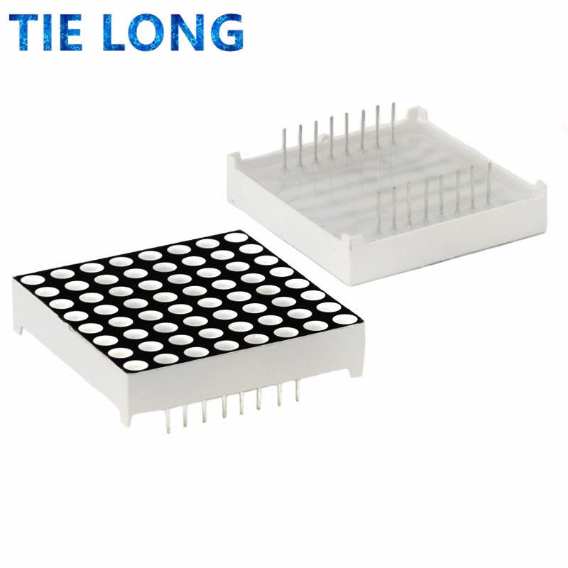 10 stücke 3MM 8*8 gemeinsame negative rot licht reticular modell 1088AS 1088BS netzwerk MAX7219 gewidmet matrix gemeinsame kathode/anode