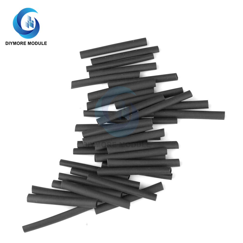400 Cái/lốc Polyolefin Nhiệt Bộ Ống 3.5Mm/8 Kích Cỡ 1-14Mm 2:1 Ống Co Nhiệt cách Nhiệt Co Ống Dây Cáp