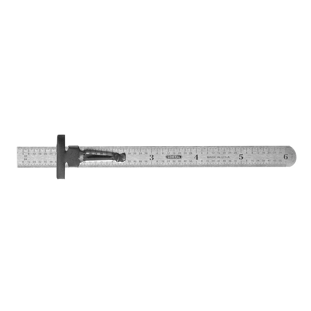 6Inch Thước Chính Xác Bằng Thép Không Gỉ Thước Có Kẹp Chiều Cao Chiều Sâu Đo Dụng Cụ