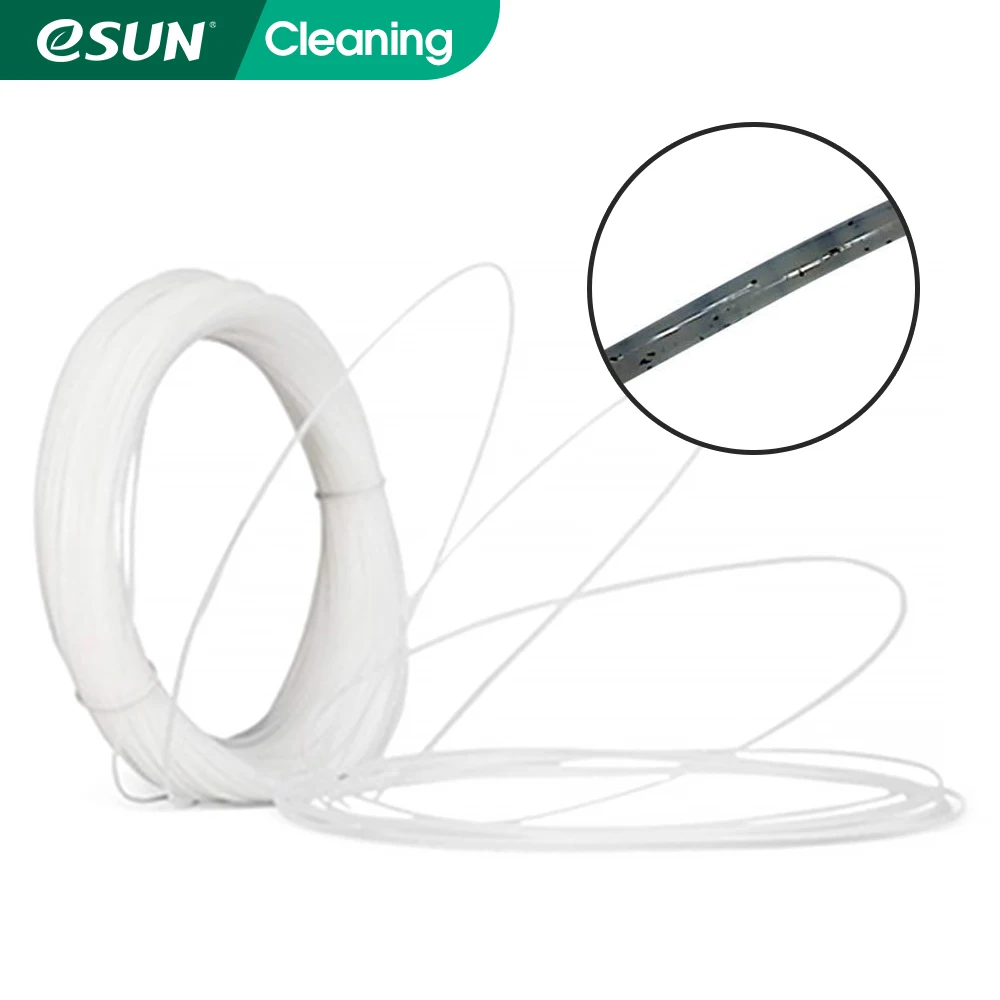 ESUN ทําความสะอาด Filament 1.75 มม., 3D เครื่องพิมพ์ทําความสะอาด Filament, 100g Spool 3D อุปกรณ์เสริมการพิมพ์สําหรับ 3D เครื่องพิมพ์