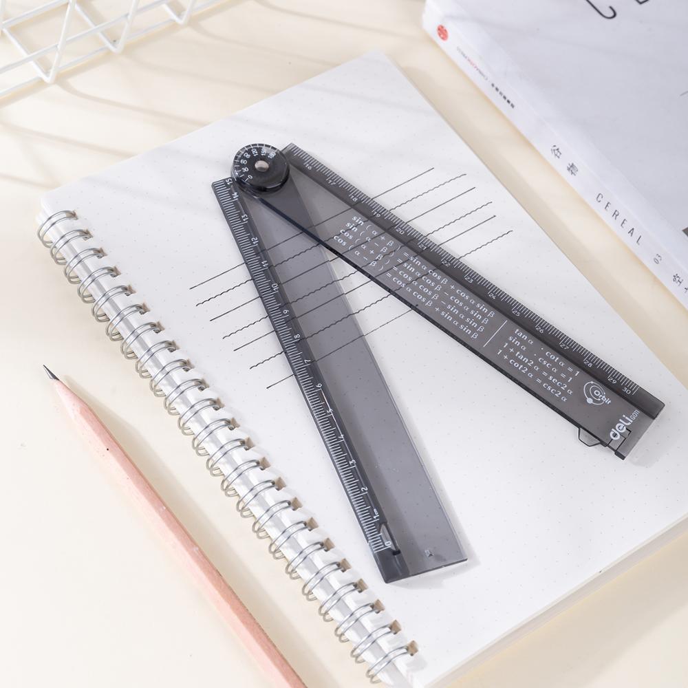 DELI Opvouwbare liniaal 30 cm Kindercadeau Briefpapier Leuke Student Rechte Maatregel Linialen Briefpapier
