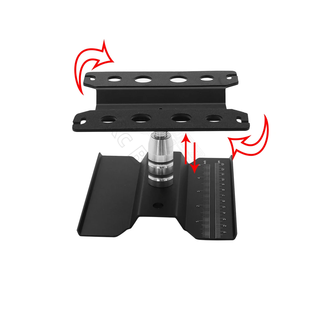 โลหะสถานีซ่อมทํางานขาตั้งประกอบแพลตฟอร์มสําหรับ 1/10 1/8 1/12 RC รถ TRX-4 Axial SCX10 II RC Crawler Tamiya HSP