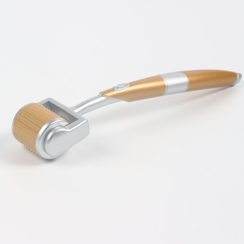 Rodillo Derma ZGTS de titanio profesional, 192 agujas para el cuidado de la cara, tratamiento para la pérdida de cabello, microagujas probadas con certificado CE