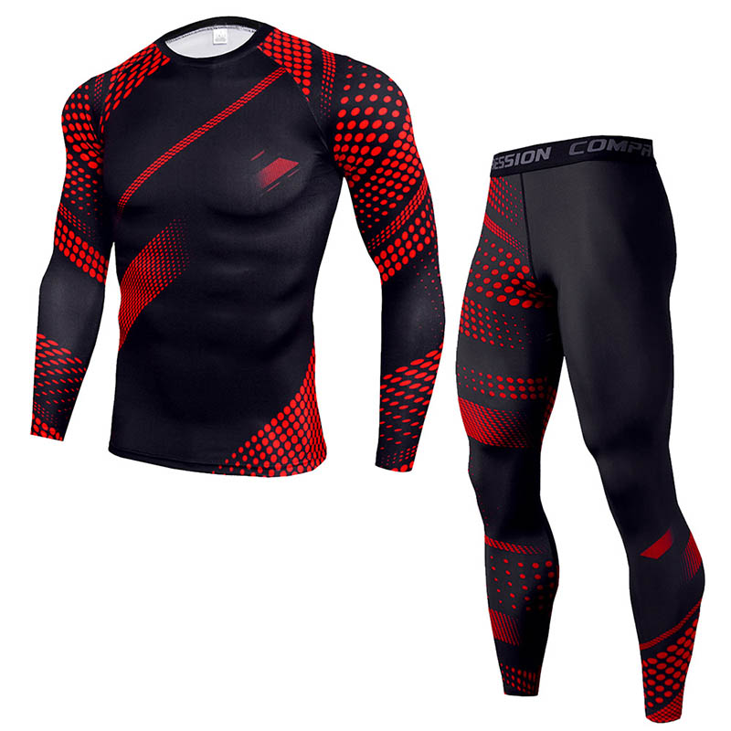 Männer Thermische Unterwäsche Für Männer Männlichen Thermo Camouflage Kleidung Lange Unterhosen Set Strumpfhosen Winter Kompression Unterwäsche Quick Dry