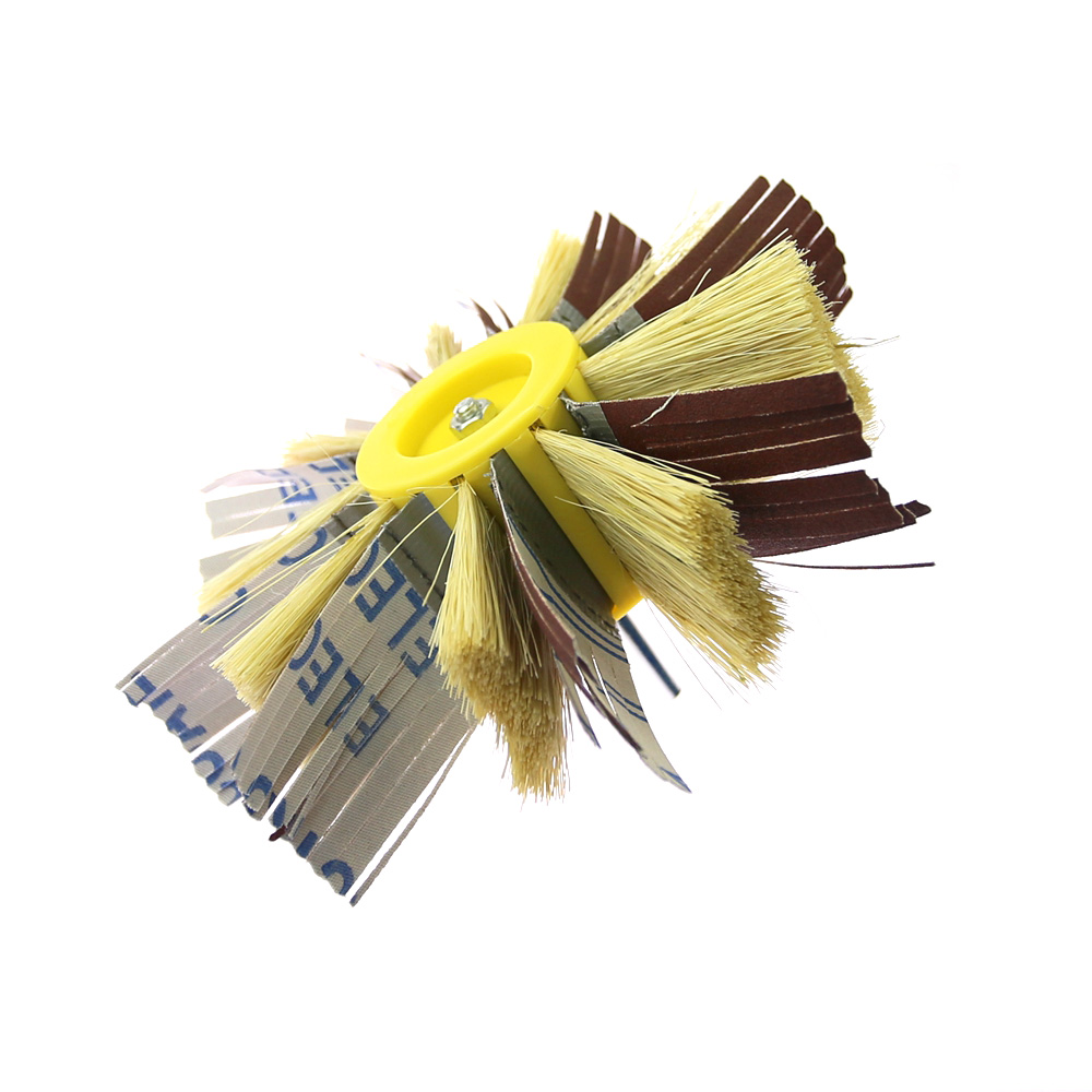 6 "Mài Mòn Dây & Sisal & Emery Vải Đánh Bóng Bàn Chải Bánh Xe Cho Chế Biến Gỗ