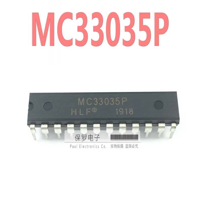 Controlador de Motor original, 100%, MC33035P, MC33035, DIP-24, 10 Uds.
