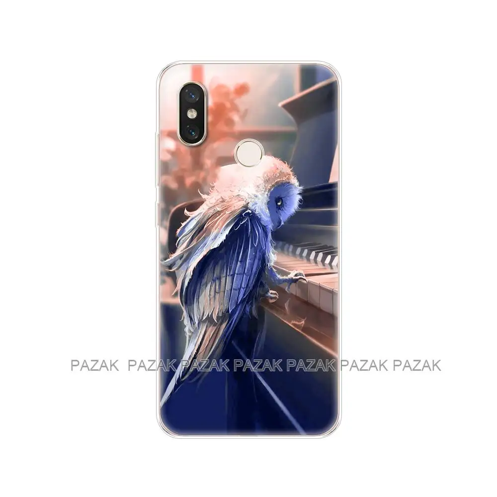 Casing untuk Xiaomi Mi 8 6.21 Inci untuk Xiaomi Mi 8 SE 5.88 Inci Sampul Ponsel untuk Xiaomi Mi8 Pro Musim Dingin Pohon Salju Natal Tahun Baru