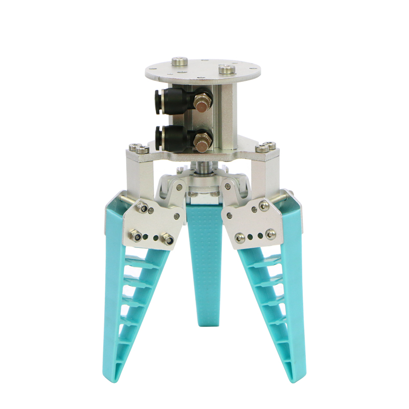 ใหม่ล่าสุด2กก.โหลดขนาดใหญ่หุ่นยนต์ยืดหยุ่น Claw Bionic ยืดหยุ่น Mechanical Finger ผลไม้ Sorting Gripper คว้า Adaptive นิวเมติกไฟฟ้า