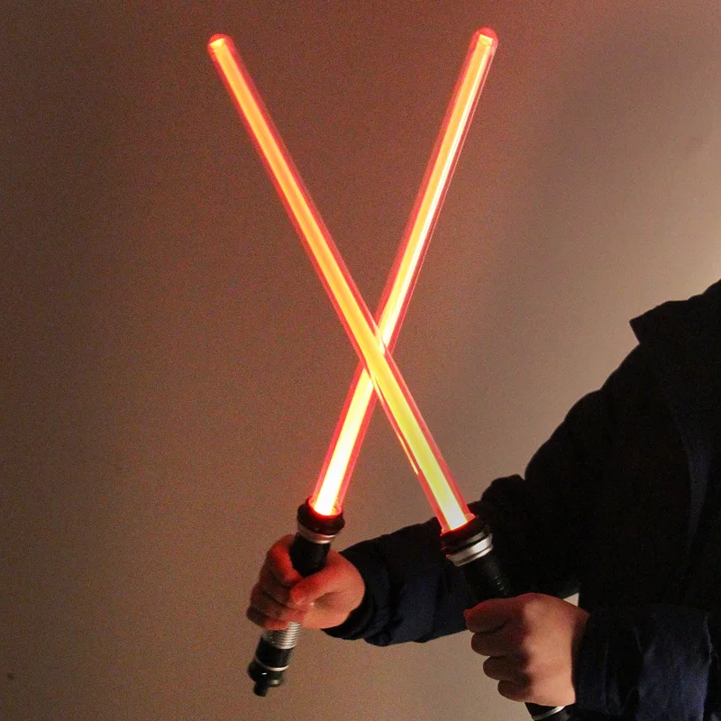 2 Đôi Laser Lightsaber Chiến Tranh Giữa Các Vì Sao Bản Sao Thanh Kiếm Với Đồ Chơi Âm Thanh Ánh Sáng Saber Darth Vader Jedi Rey Luke Skywalker đồ Chơi Trẻ Em
