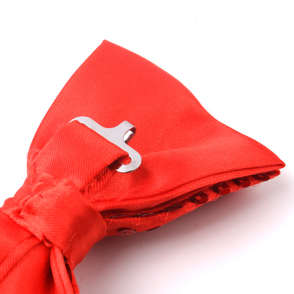 남성 여성을위한 패션 나비 넥타이 웨딩 파티를위한 클래식 스팽글 Bowtie Bowknot 성인 남성 Bowties Cravats Yellow Tie