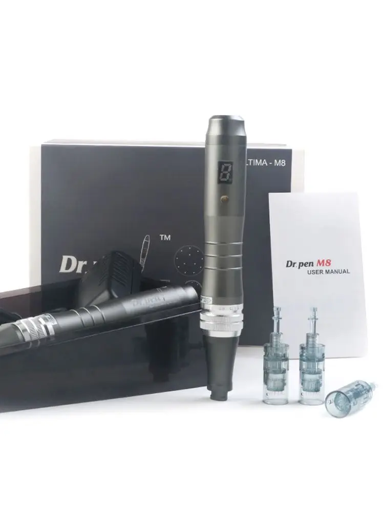 10/20/30/50/100 Viên Dr. Bút M8 Hộp Mực Kim Thay Thế Cho Derma Bút ULTIMA-M8 W/C Microneedling 11/16/24/36/42 chân Nano MTS