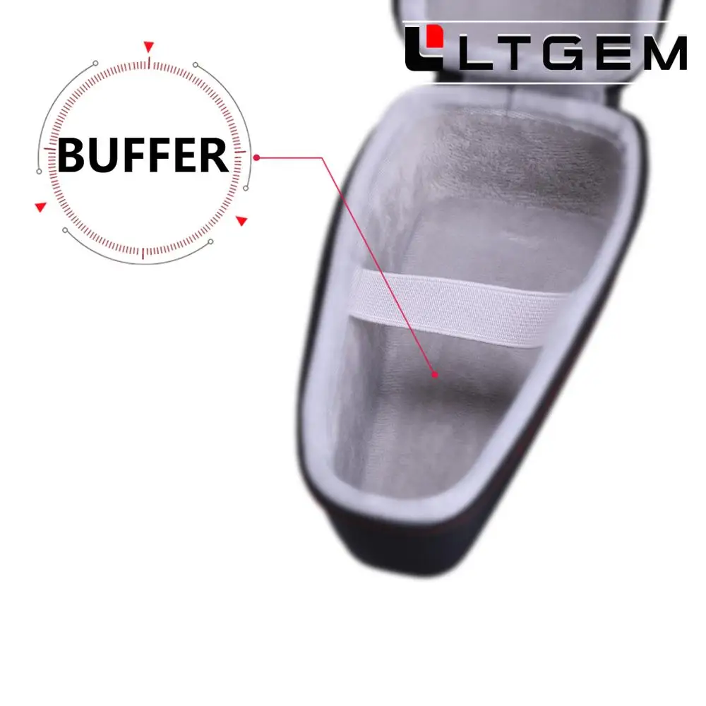LTGEM-funda rígida de EVA resistente al agua para afeitadora Panasonic Arc 5, con tecnología de Sensor de afeitado, ES-LV65