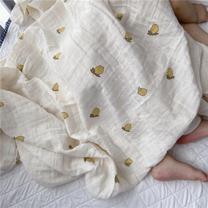 아기 Swaddle 랩 신생아 아기 액세서리에 대 한 코 튼 모슬린 담요 유아 수신 담요 Swaddle 부드러운 거 즈 목욕 타월