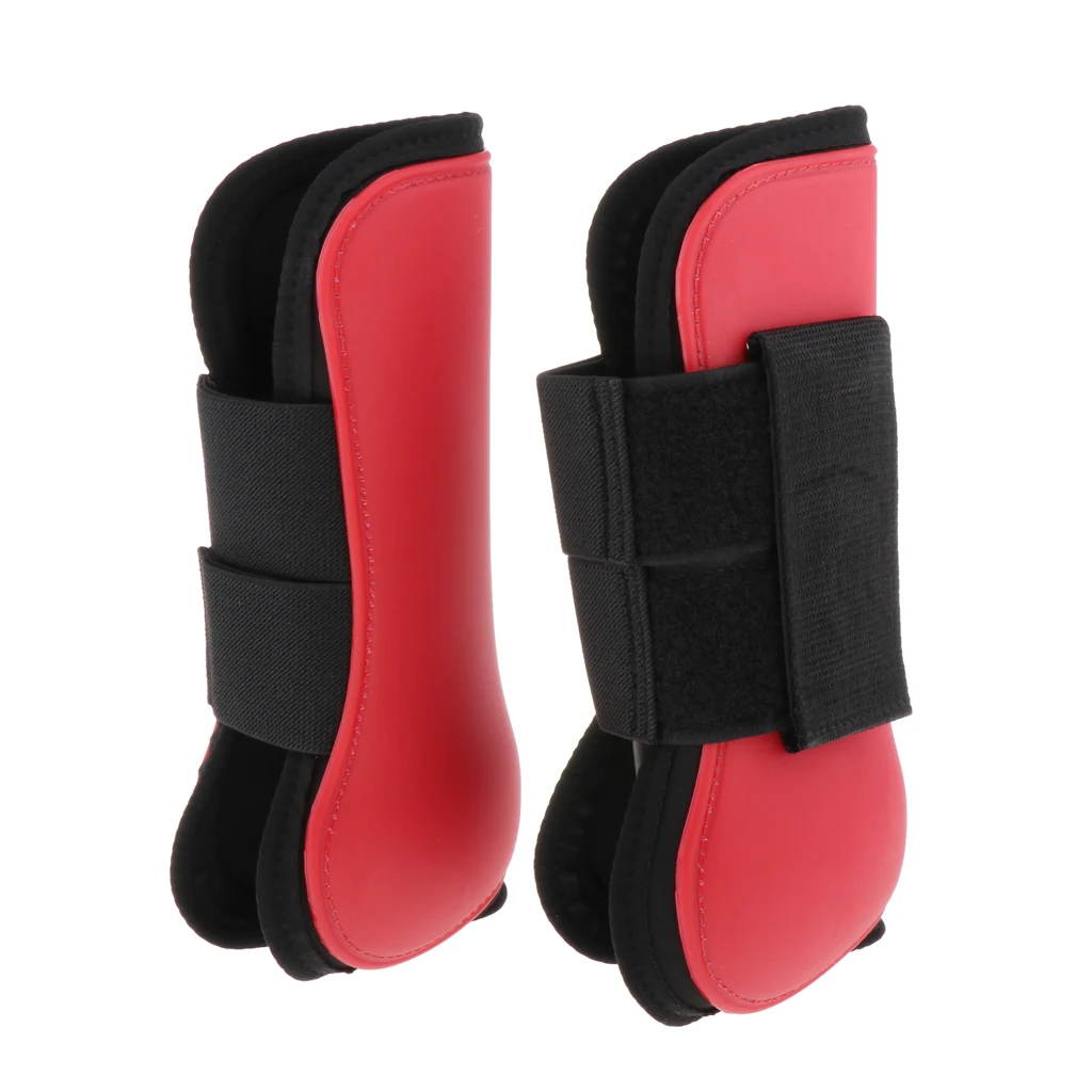 1 paar Pferd Bein Stiefel Hind oder Front Bein Schützen Wraps Pferd Reise Stiefel Bein Schutz WRAP Reit Ausrüstung