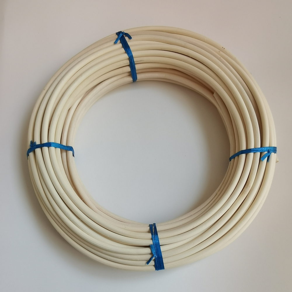 2-7mm de diâmetro 10 metros natural indonésio real rattan núcleo redondo cana para cadeira reparação cesta material de móveis