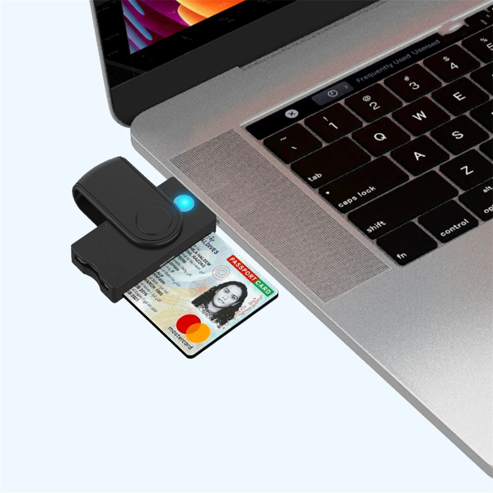 Lector de tarjetas inteligentes USB 2,0, micro SD/TF, Banco de identificación de memoria EMV, adaptador de conector electrónico DNIE dni citizen sim