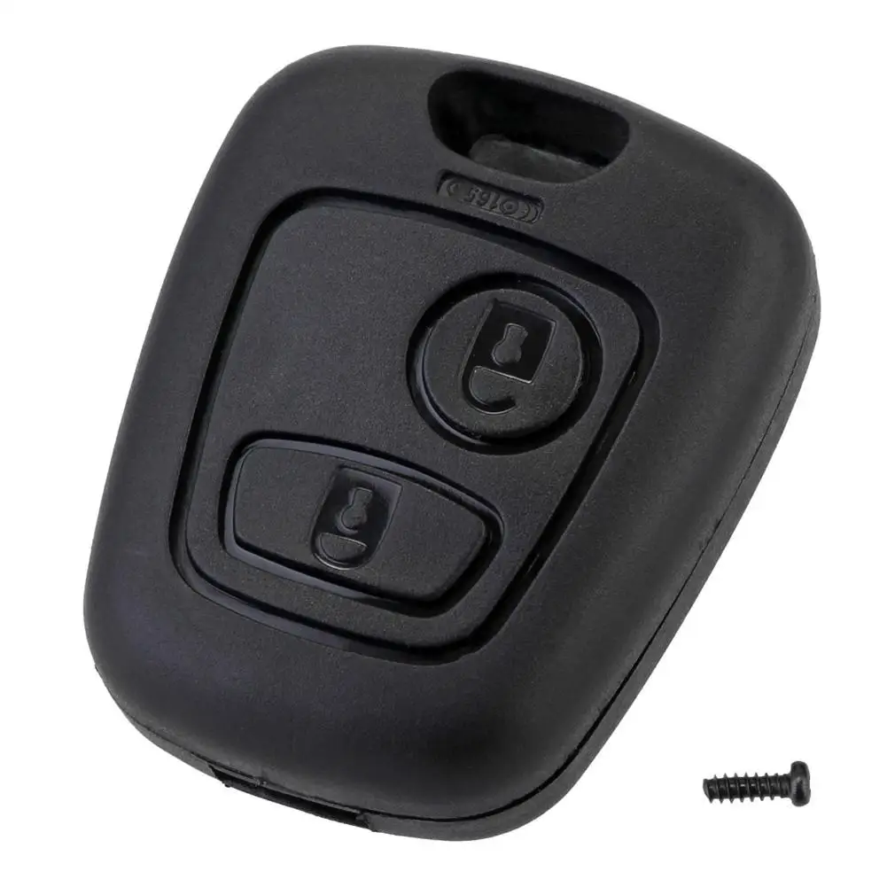 2 ボタン車のキーカバー Fob ケースシェル C1 C2 C3 C4 307 107 207 407