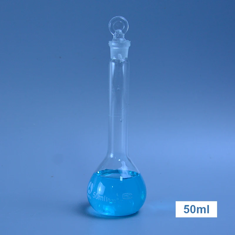 5-100Ml โปร่งใส Lab Conical Flask แก้วแก้ววิทยาศาสตร์ Erlenmeyer Flask ปลอดภัยแก้วห้องปฏิบัติการโรงเรียน Research Supply