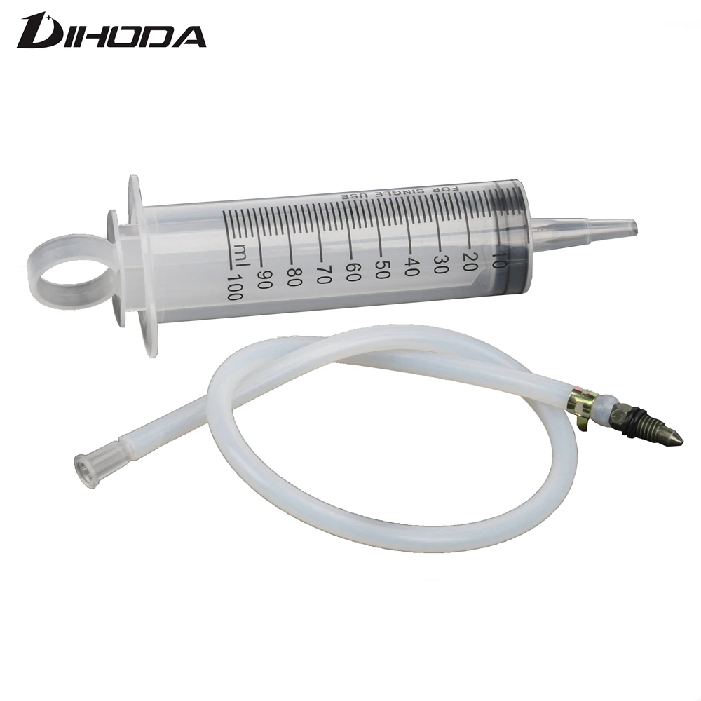Motorrad Entlüftung Kit Bremssattel Gas Entlüftung Spritze Werkzeug Für Hydraulische Scheibenbremse Universal Für Honda Yamaha Kawasaki Suzuki