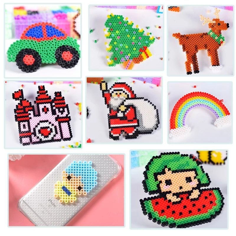 5mm/2,6mm 24/48/72 Farbe Hama Perlen 3D Puzzle DIY Spielzeug Bügeln Qualitätsgarantie Perler Sicherung Perlen pädagogisches handgemachtes Handwerk Spielzeug