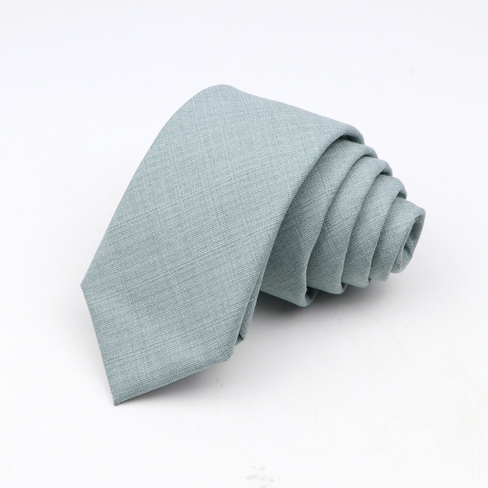 Cravates classiques en Polyester pour hommes, couleur unie, pour fête d'affaires, costume de mariage, chemise, cravates fines, accessoire