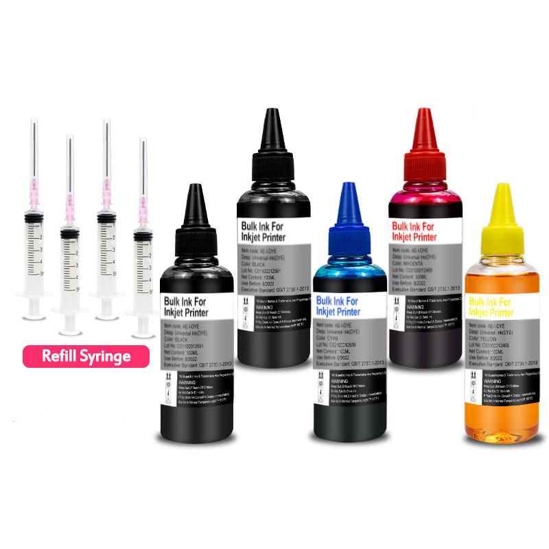 Do drukarki HP 301 302 304 305 Xl Atrament Deskjet 2540 2050 2510 2620 2630 2632 5030 5020 3720 3730 Zestaw uzupełniający atrament barwnikowy