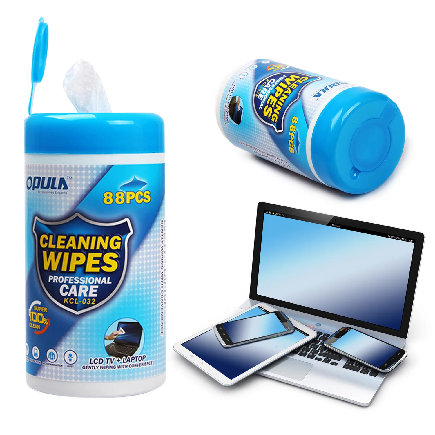 88 ชิ้น/กล่อง Soft Anti-static ผ้าเช็ดทําความสะอาดเนื้อเยื่อเปียกสําหรับแล็ปท็อปคอมพิวเตอร์ LCD Monitor ทีวีโทรศัพท์มือถือหน้าจอดิจิตอลผลิตภัณฑ์