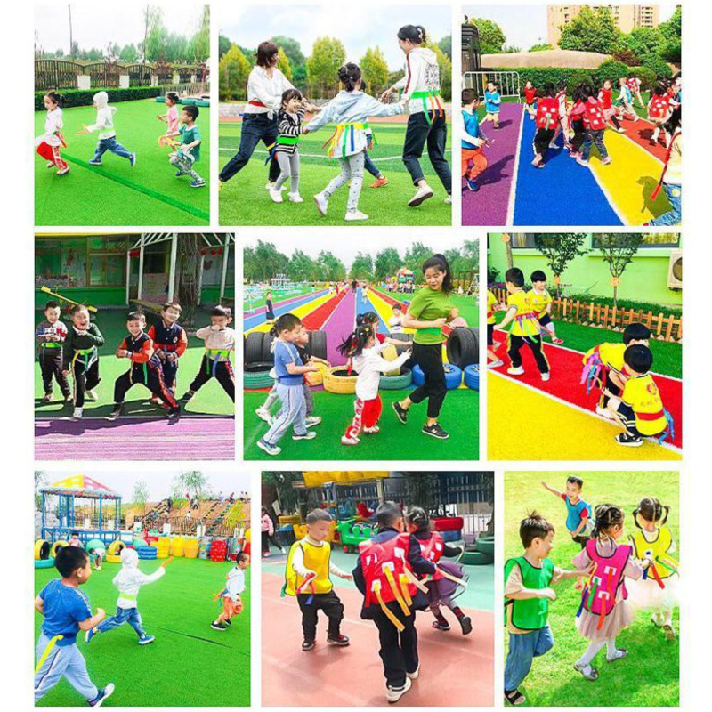 6 Dây Quai Ngang Trẻ Em Ngộ Nghĩnh Trò Chơi Ngoài Trời Bắt Đuôi Thiết Bị Tập Thể Thao Đồ Chơi Dành Cho Trẻ Em Người Lớn Mẫu Giáo Bé Trai Bé Gái Làm Việc Theo Nhóm