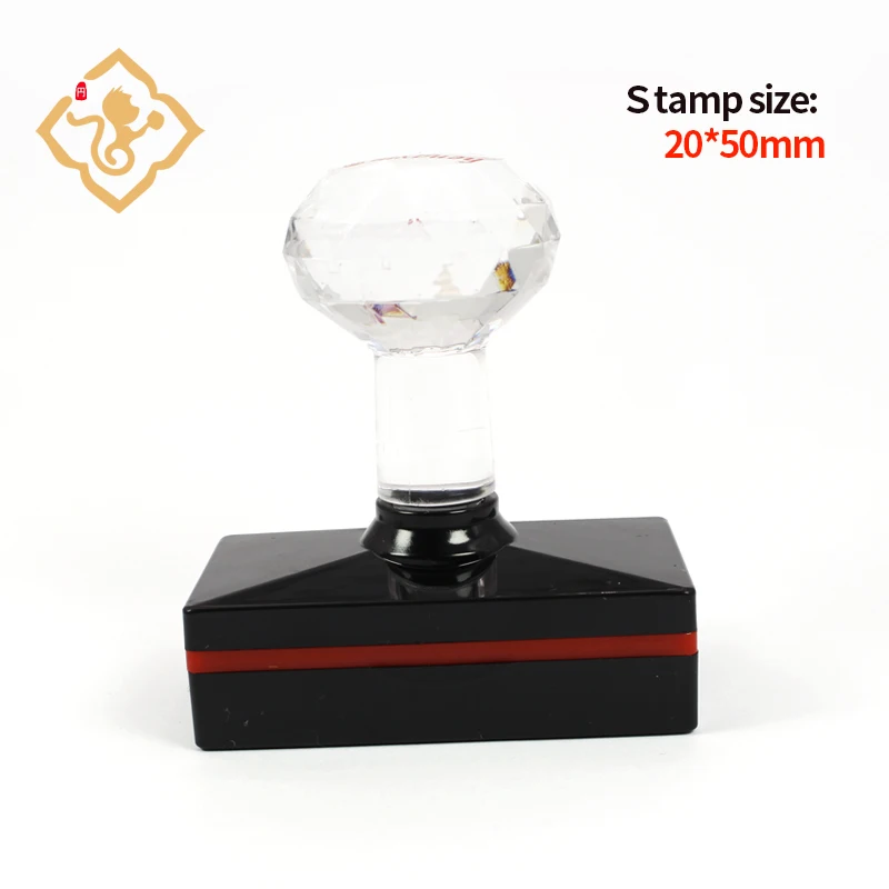 20*50Mm Chuyên Nghiệp Chữ Nhật Cảm Quang Tem Cá Nhân, Con Dấu, Đám Cưới Tùy Chỉnh Tem