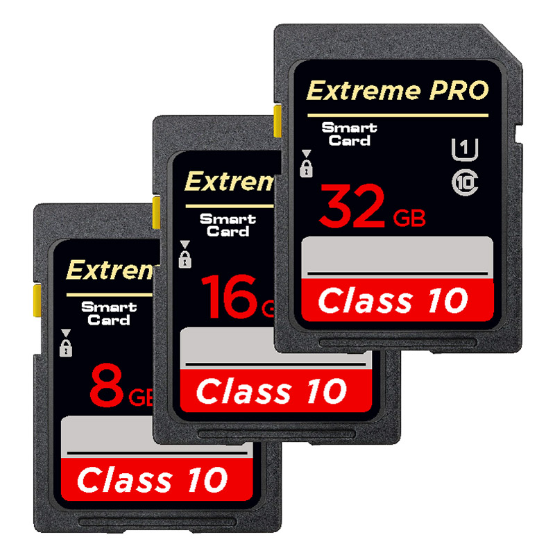 Tarjeta SD Clase 10 de alta velocidad, 8GB, 16GB, 32GB, 64GB, 128GB, 256GB, tarjeta de memoria sd carte, SDA1HC, SDA1XC, Flash, usb, para cámara