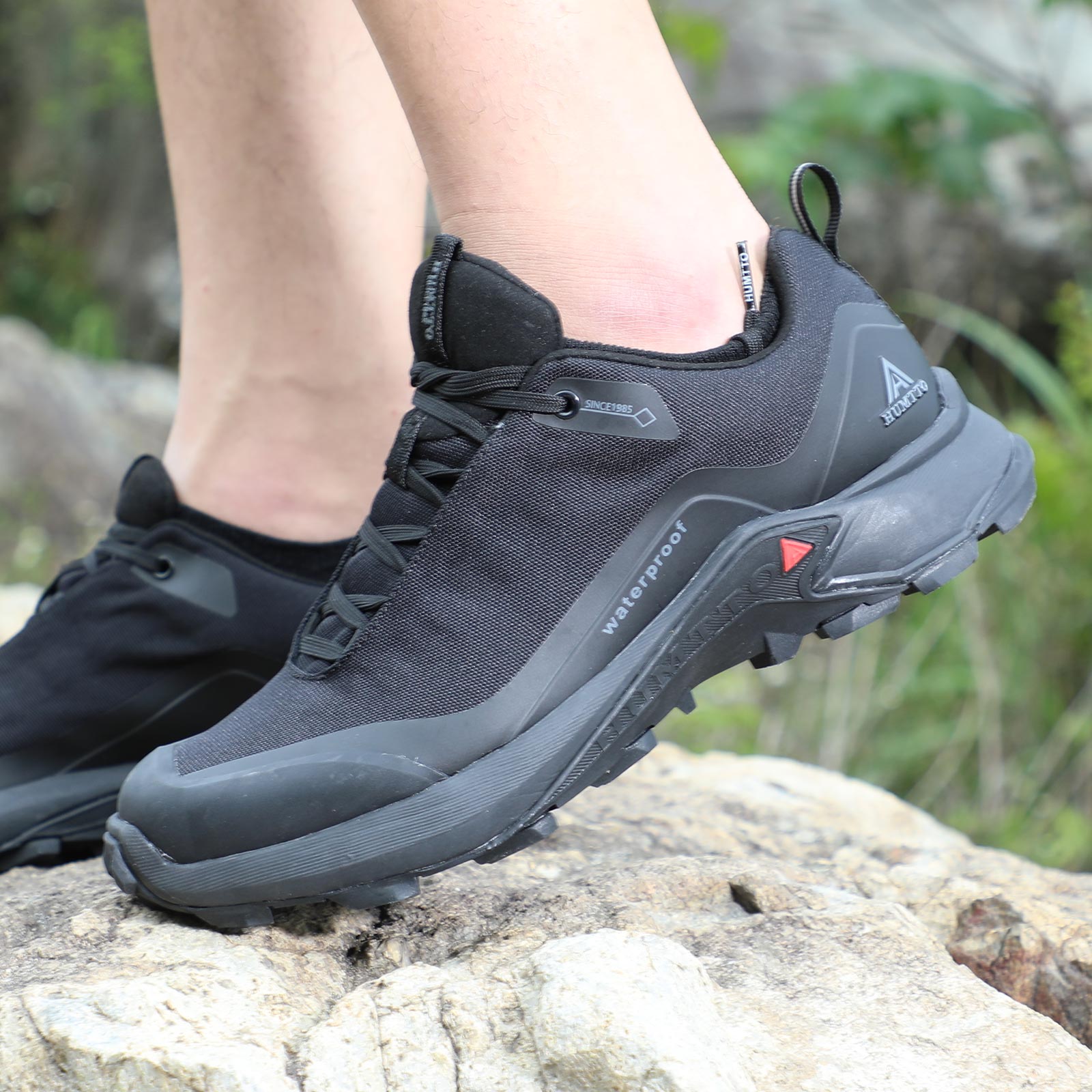 HUMTTO Wasserdichte Outdoor Wanderschuhe Männer der Marke Training Walking Turnschuhe für Männer Bergsteigen Trekking Sport Mann Stiefel