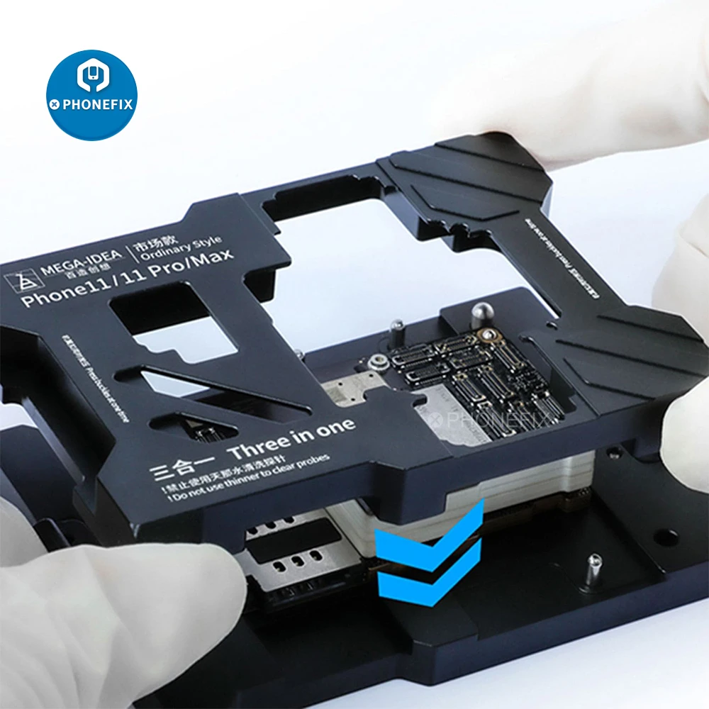 Qianli iSocket placa base accesorio de prueba para iPhone 16 15 14 13 13Pro 12 12mini 11 Pro Max placa lógica IC Chips función probador