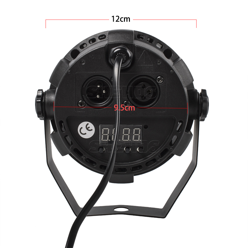 Đèn Led Mini Hộ Mệnh 12X3W RGBW 4 Màu Sắc/Voilet-UV Rửa Chiếu Sáng Cho DJ Đảng Câu Lạc Bộ disco Họ 8 Kênh DMX 512 Chủ/Tiết Kiệm Ánh Sáng