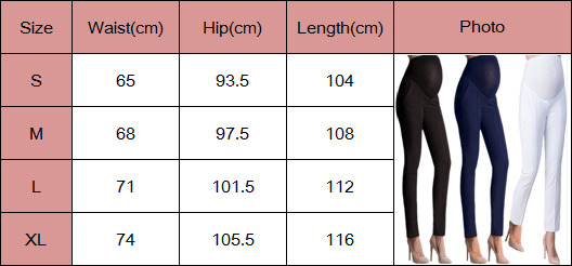 Elastische Lift Umstandsmode Schwangerschaftshose für schwangere Frauen Hose in voller Knöchellänge